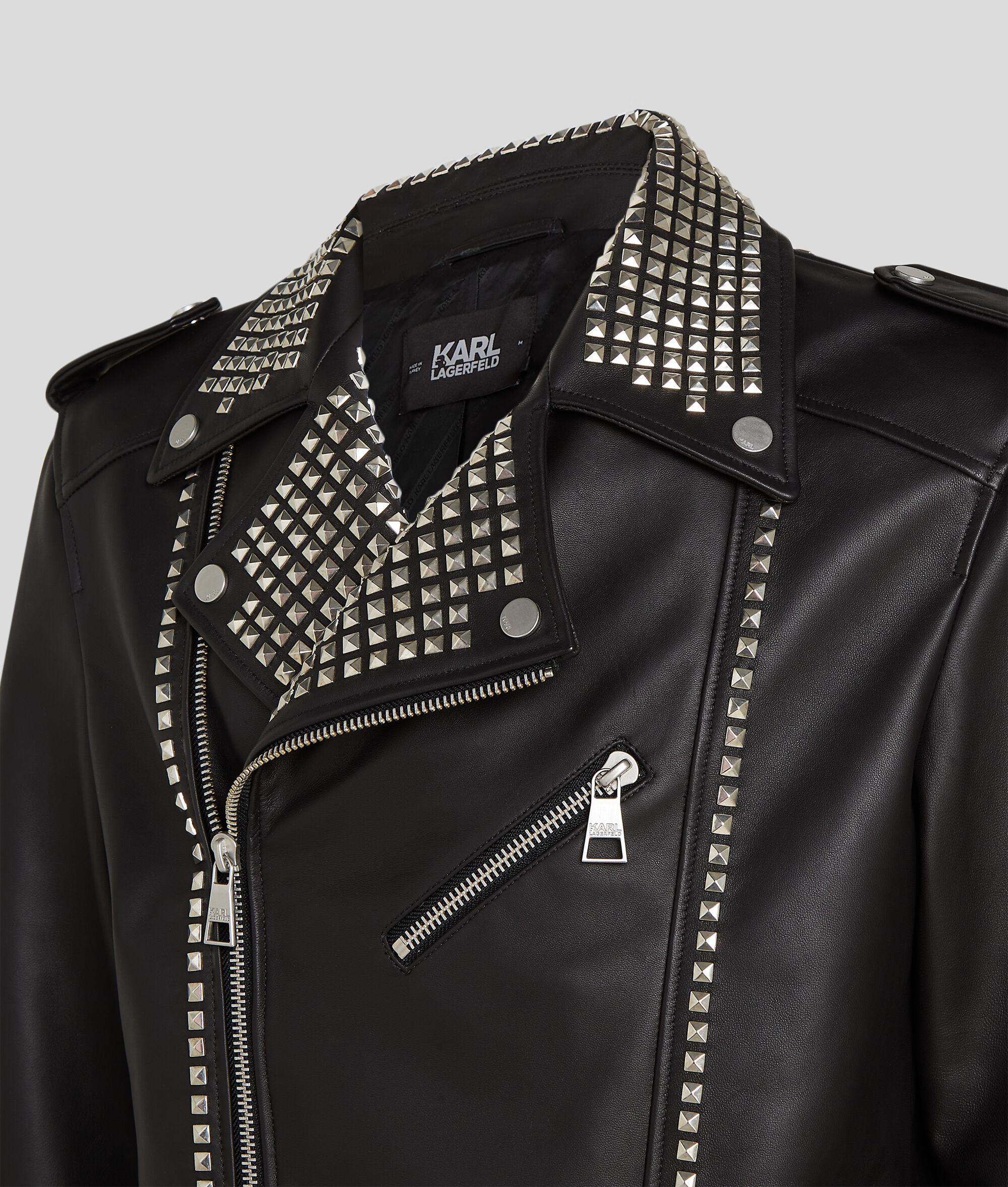 (image for) Ingenious STUDDED LEATHER JACKET HANDPICKED BY HUN KIM